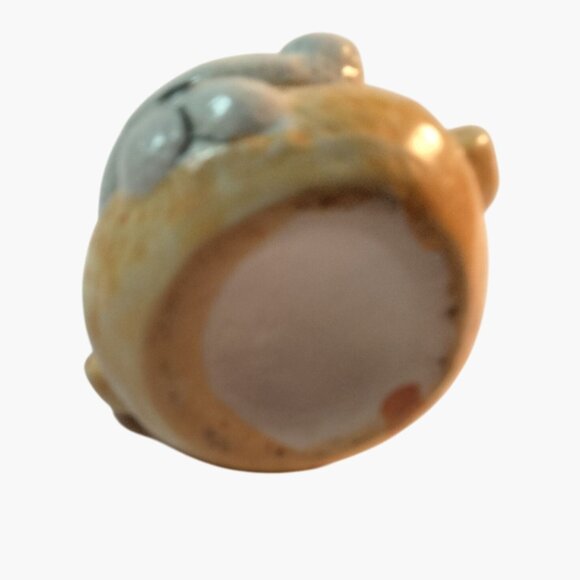 Bear Shaped Ceramic Trinket Box Santa Hat Christmas Treasure Gift - Picture 8 of 8